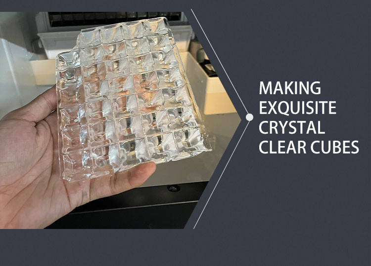 Commercial Cube Ice Maker 100kg/24h 110V-240V Undercounter Ice Making Machines
