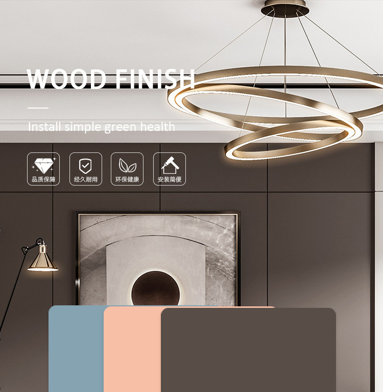 Hotel Interior Bamboo Charcoal Wood Veneer Paneling Water Resistance