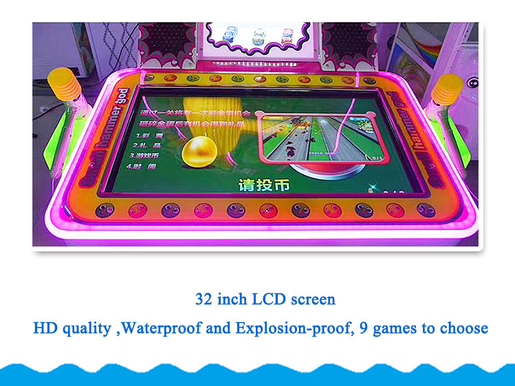 Ticket Redemption Hitting Hammer Kids Arcade Machine
