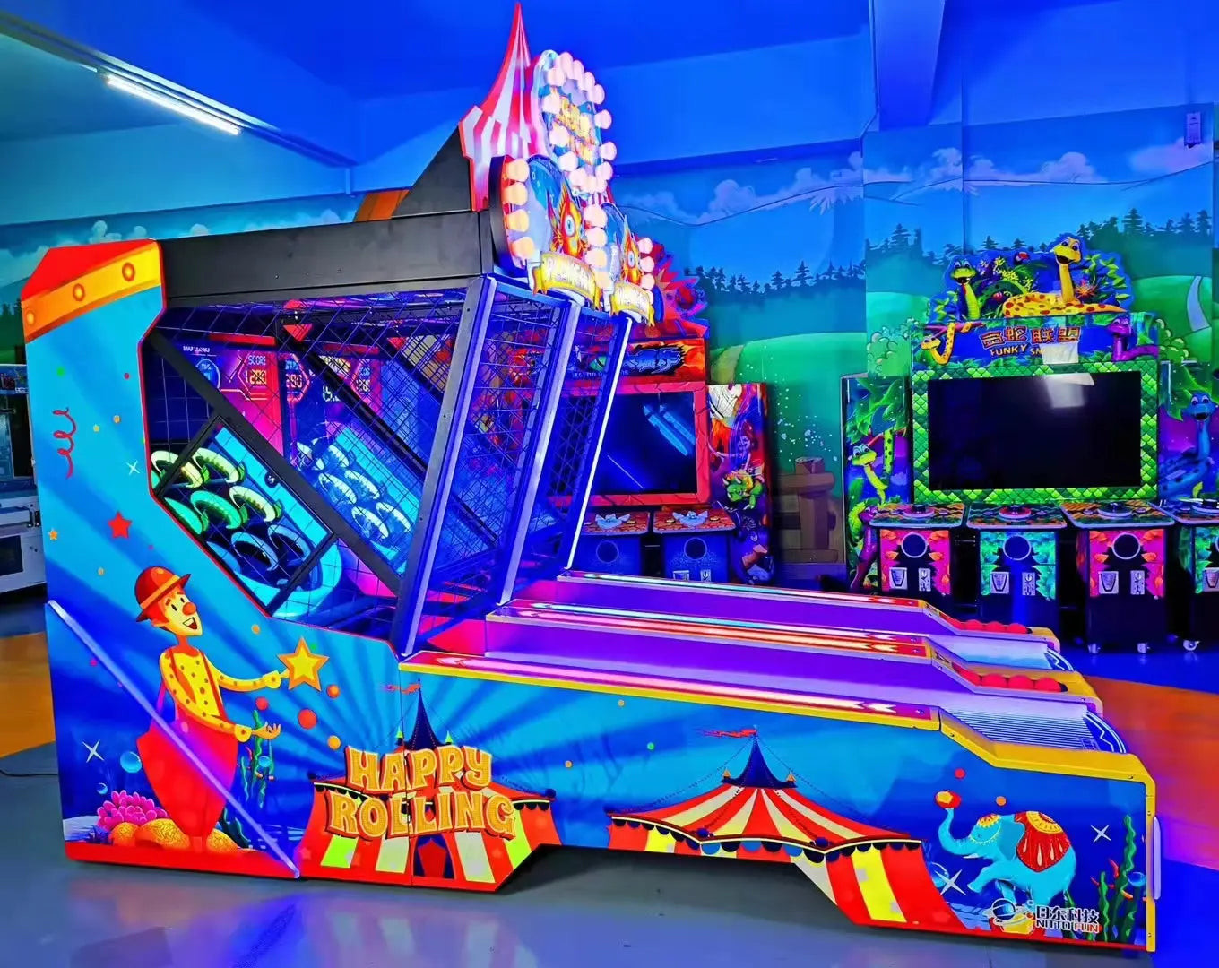 Happy Rolling Bowling Sport Game Machine Amusement Coin Operated Electronic Lottery Ticket Redemption Games
