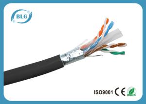 Wholesale Cat6 1000FT Shielded Indoor 23AWG 24AWG Conductor FTP Ethernet LAN Cable from china suppliers