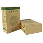 Gravure Printing Brown Kraft Paper Bag for Kitchen Garbage Packaging in