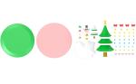 Baby Building Blocks Baby Learning Toys Silicone Christmas Tree Toys Children'S