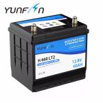 60ah Rated Capacity Lithium Car Battery for Car Starter and Long-lasting Deep