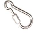 80x32 100x46 Heavy Duty Stainless Steel Carabiner Spring Snap Hook