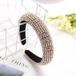 Rhinestone Bling 100 Mulberry Silk Headband Ladies' Hair Decoration