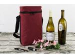 Oxford insulated cooler box wine bottle box for two wines
