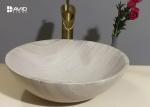 Natural Stone Marble Wash Basin Highly Polished High Compressive Strength