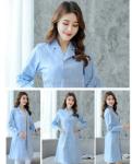 100%cotton Lab Coat Nurse Doctors Para-medical Hospital Uniform Dress short