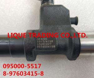 Wholesale DENSO Common Rail Injector 095000-5517 / 095000-5516 / 095000-5511 / 095000-4158 ISUZU 8-97603415-8 / 8976034158 from china suppliers