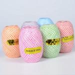 3.5 Inch PP Hologram Curling Egg Gift Wrap Ribbon Stripes Decoration