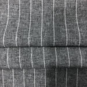 Wholesale 160gsm Customized Color Two-tone Vertical Stripe Cationic Polyester Fabric from china suppliers
