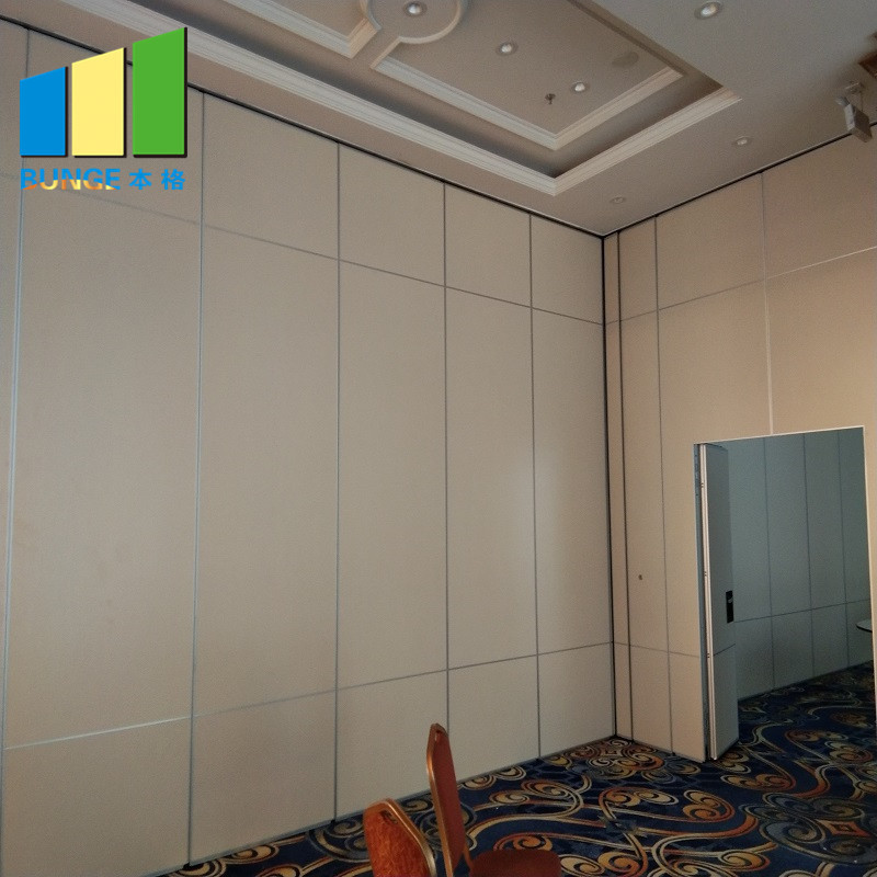 500MM Width Movable Partition Walls Banquet Hall Convention Center Solid Wall Partitions