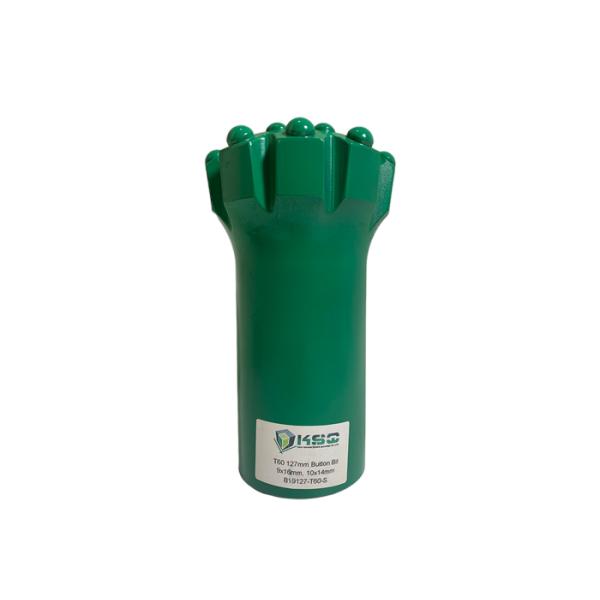 High Quality T60 127mm Drop Center Threaded Drill Bit with 19 Buttons for Granite Drilling