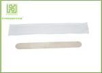 Healthy Wooden Waxing Spatulas , Adult Medical Tongue Depressors Dental Spatulas