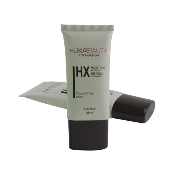 Wholesale hot stamping White Body lotion tube Facial Cleanser plastic cosmetic