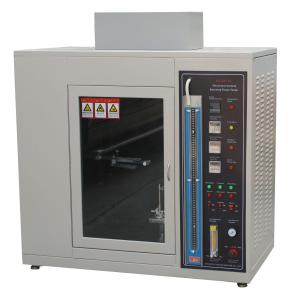 Wholesale Fire Flame Plastic Burning Test Chamber UL 94 Standard AC 220V 50Hz 35～98%RH from china suppliers