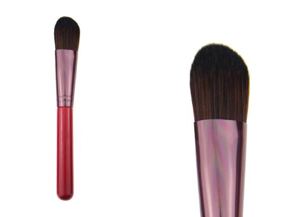 Large Compact Powder Foundation Brush Nylon Hair Makeup Brushes For Sensitive