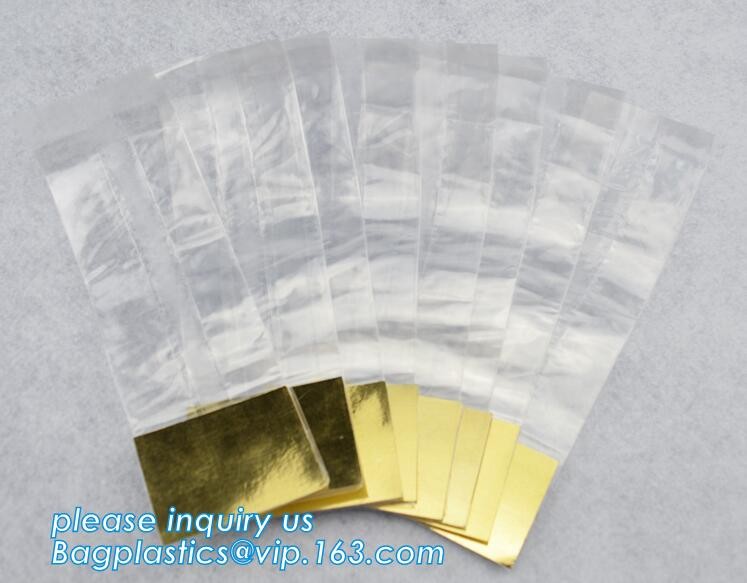 polypropylene Crystal Clear Cello Bags flat square block bottom opp bag,candy opp square bottom cello bag bagease packag