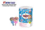 Lovely princess Lollipop shape jelly bean candy for little girl