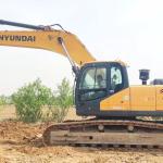 305VS Used Hyundai Excavators Large Size 1.44m3 Bucket Capacity