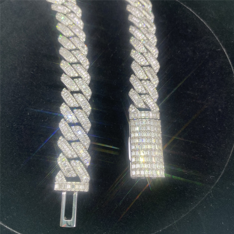 Tester Miami Real VVS Cuban Link 9.25 Hardness Hip Hop Cuban Link Bling