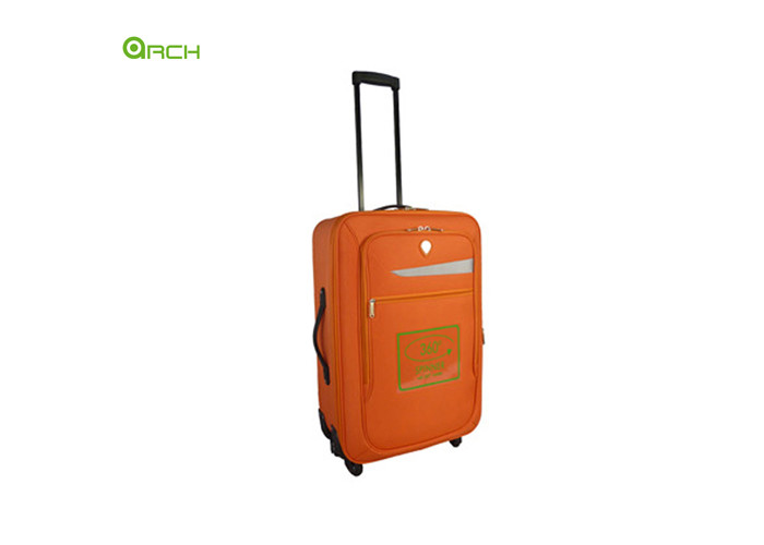 Economical 600D Polyester 4 Wheel Spinner Luggage Bag