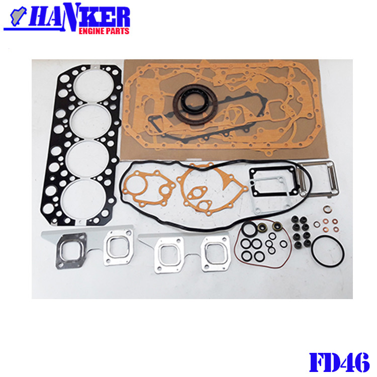 Metal Nissan FD46 Engine Cylinder Head Full Gasket Set 11044-0T001 11044-19D04