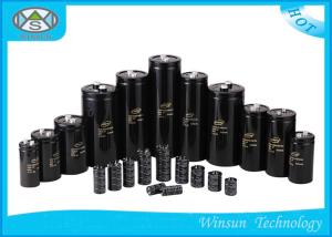 Wholesale 250v Aluminum Electrolytic Capacitors Blue 100 Microfarad Capacitor High Ripple Current from china suppliers
