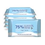 Antibacterial 75% Alcohol Cotton Pad Alcohol Cleaning Wet Wipes for Facial Hand