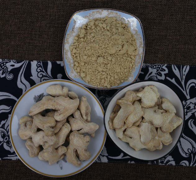 None GMO 1000cfu/G Spicy Dehydrated Ginger Root Whole Polish Ginger