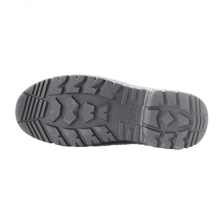 YKK zipper comfortable remove PU insole for leather military combat boots