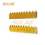 Yellow Plastic Step Demarcation Strip Escalator Spare Parts SCS 319900 319901
