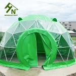 Colorful Round Pvc Door 2 People Small Geo Dome Tent For Living Multi Functional