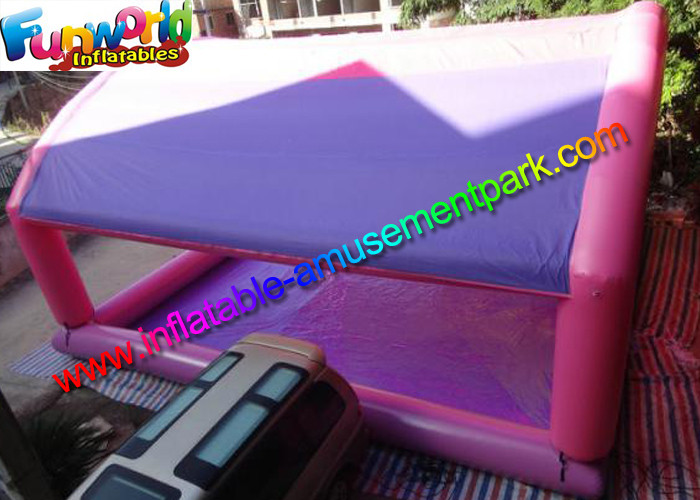 Superior Blow Up Inflatable Water Pools With Mobile Cover Tent
