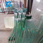 Custom 6mm Low Iron Ultra Clear Safety Toughened Glass Tabletop