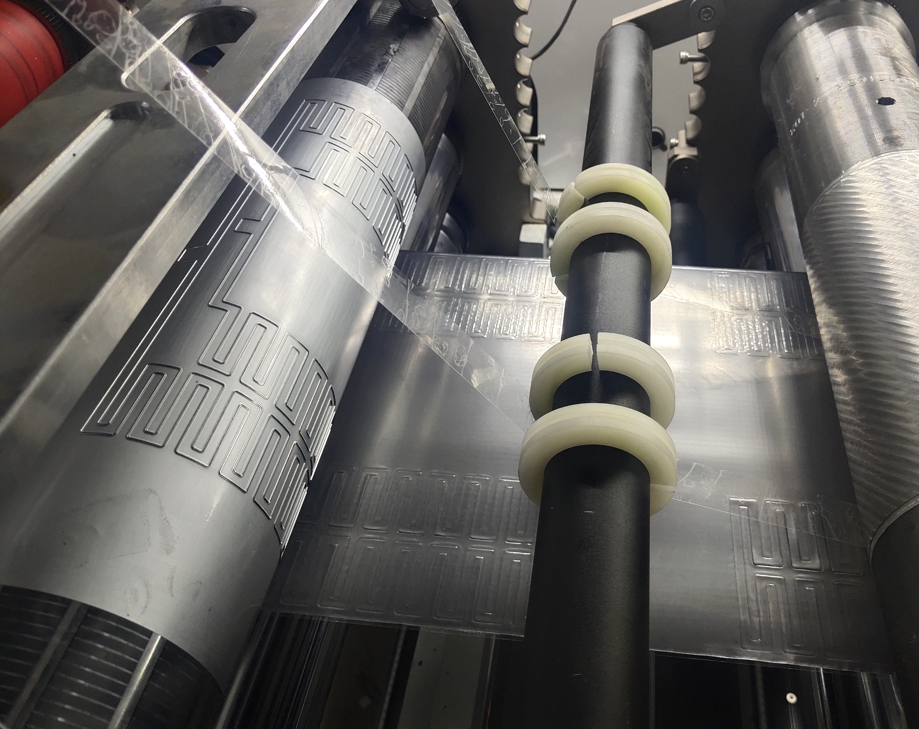 Chrome Treatment Flexible Cutting Dies For Cutting Graphene On Rotary Die Cutting Machine