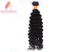 Grade 10A Brazilian Virgin Deep Wave Curly Hair / Unprocessed Human Hair Bundles