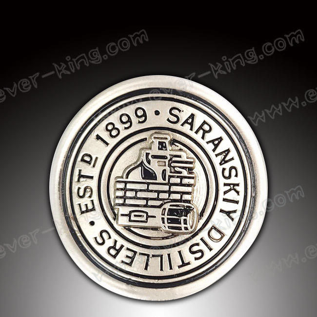 Embossing Aluminium Spirit Bottle Labels for Tequila