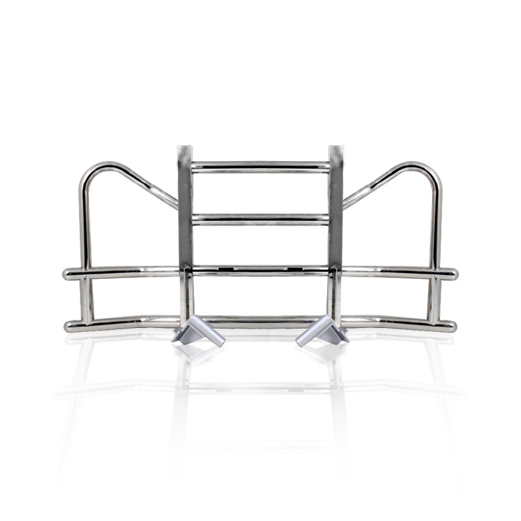 Factory Supply 304 Stainless Steel Bumper Deer Guard For Kenworth International Semi Truck