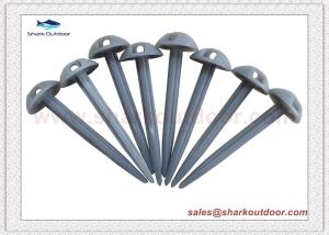 Wholesale Dome shaped Plastic Tent / Awning Groundsheet Pegs for outdoor tent from china suppliers