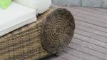 Contemporary Beach Lounge Chair , Outdoor Garden Sun Lounger