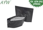 Inside Al Foil Child Resistant Bags Transparent Zip For Household Drug Packaging