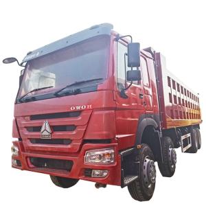 Wholesale 375hp 30 Cubic Metre Truck 4 Axles HW76 Howo 10 Wheeler Dump from china suppliers