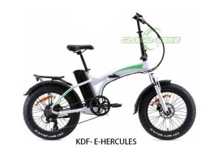 Wholesale Shimano 7 Speed Electric Folding Bike , 20inch Lightweight Foldable Ebike 48V 500W from china suppliers