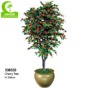 Wholesale Fashionable Anti Fading H160cm Fake Cherry Tree With Fruits from china suppliers