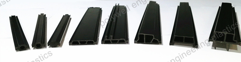 I Type, C Type, T Type, CT Type, CG Type Customized Black Polyamide Strips Thermal Bridging Insulation Strip