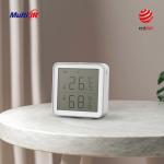Battery Powered FCC Smart WiFi Temperature Sensor 64*64*28mm