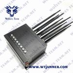 50m GSM WiFi CDMA Lojack Mobile Phone Jammer 80W UHF VHF