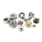 DIN Standard Custom Zinc Plated Stainless Steel Carbon Steel Hex Nut for Lathe